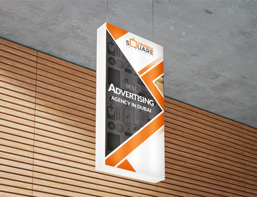Orange square Advertising